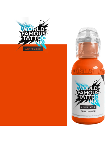 World Famous Limitless Pure Orange - Mélange pour tatouage