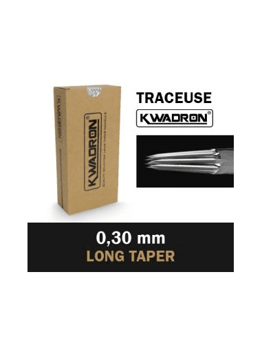 avis aiguilles Kwadron Traceuse 0,30 mm Long Taper pas cher