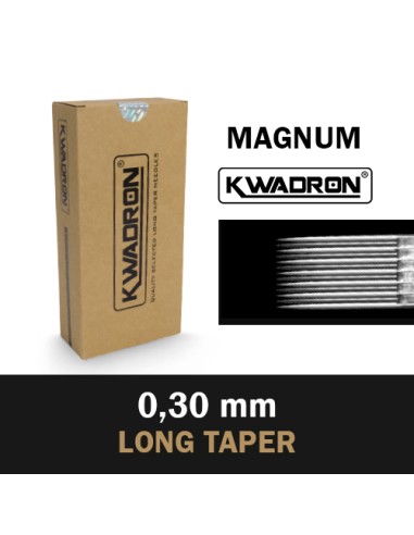 Avis Aiguille Kwadron Magnum 0,30mm Long taper stérile pas cher