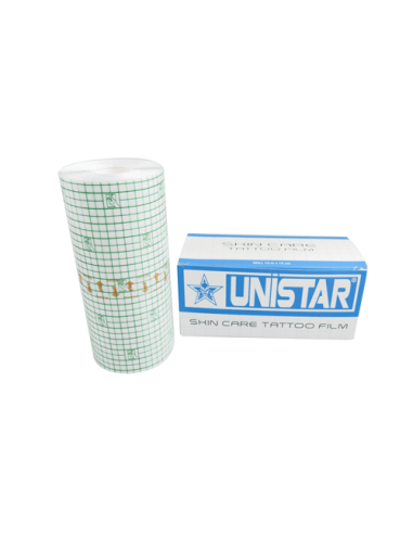 UNISTAR 15cm x 10m, rouleau de protection de tatouage