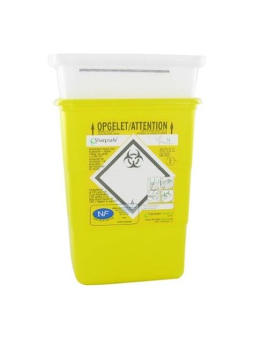 Collecteur d’aiguilles 1L  Sharpsafe®