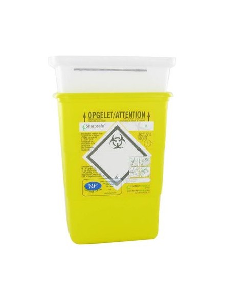 Collecteur d’aiguilles 1L  Sharpsafe®