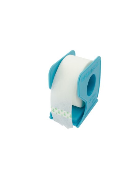 Sparadrap Hypoallergénique non-tissé avec dévidoir 12 pièces