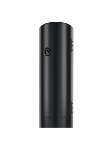 Support colonne noir avec pédale pour solution...