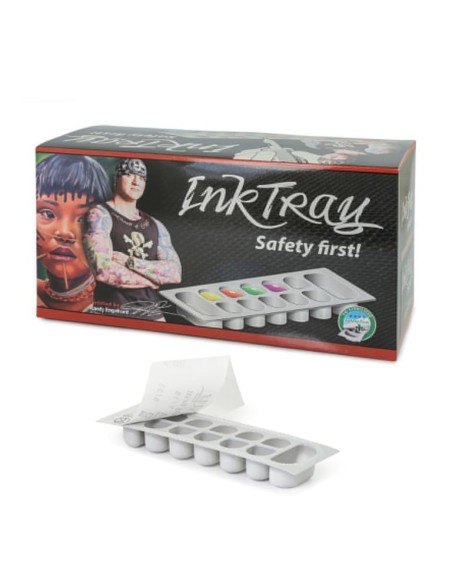 Plateau à encre - bouchons stériles