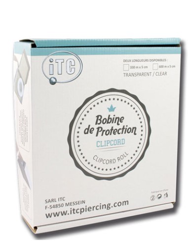 Gaines de Protection Clipcord transparente 600m...
