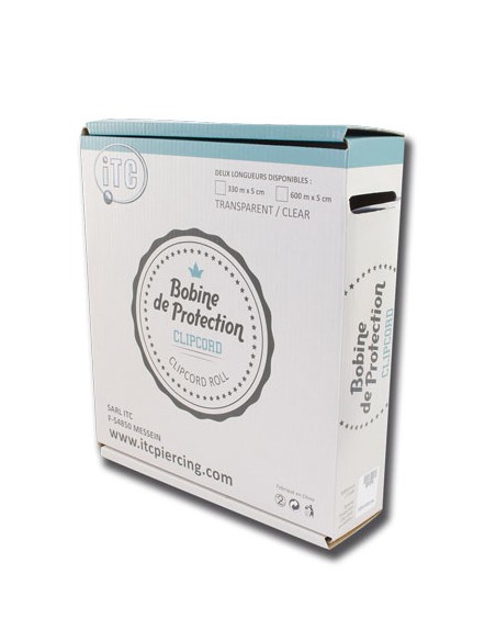 Gaines de Protection Clipcord transparente 600m à Couper