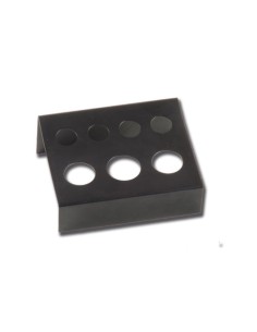 Support de caps noir en métal