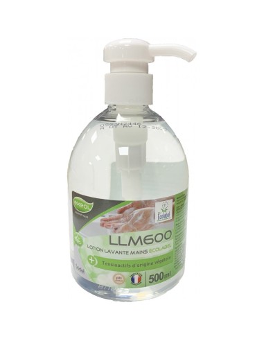 Lotion lavante main ECOLABEL 500ml flacon pompe