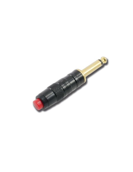 Jack Ø 6,35 , NO FOOT pour alimentation avec bouton poussoir