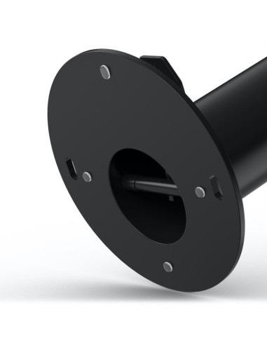 Support colonne noir avec pédale pour solution...