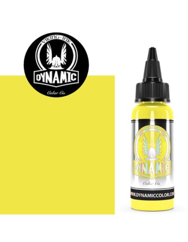 VIKING INK by DYNAMIC - Stérile HIGHLIGHTER YELLOW - 29ml - Mélange pour tatouage