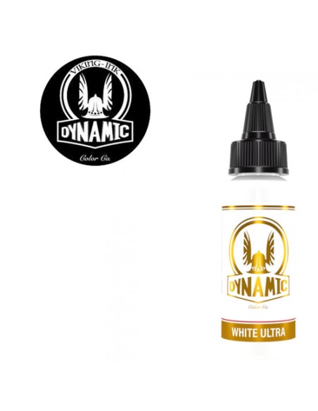Encre de tatouage VIKING INK by DYNAMIC Stérile ULTRA WHITE - 29ml Encre de tatouage VIKING INK by DYNAMIC Stérile ULTRA WHITE - 29ml