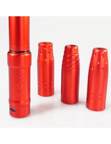 Dermo Machine PMU rotative sans fil MAGIC+, 3 grips - ROSE