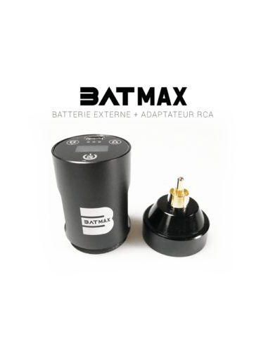 BATMAX v.2 Batterie externe pour machine, connectique RCA ou NOMAD MAX