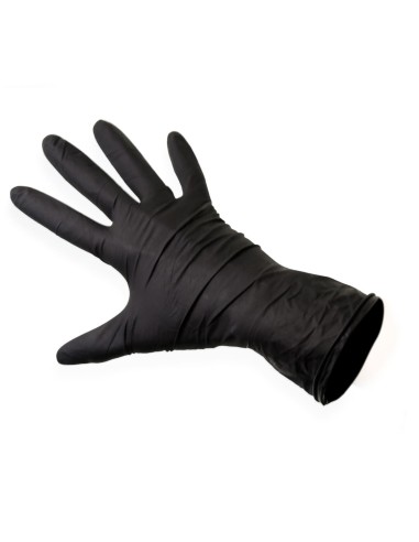 Gants Elephant Latex Noir Manches Longues 300...