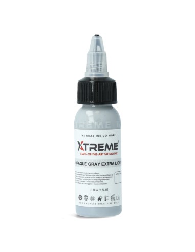 Encre de tatouage Xtreme Ink Opaque Grey Extra Light 30ml