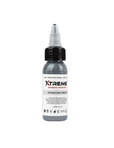 Encre de tatouage Xtreme Ink - Opaque Grey Medium 30ml