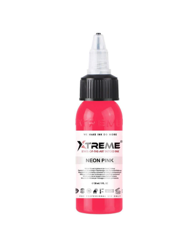 Xtreme Ink - NEON Pink - 30ml - Mélange pour tatouage Stérile