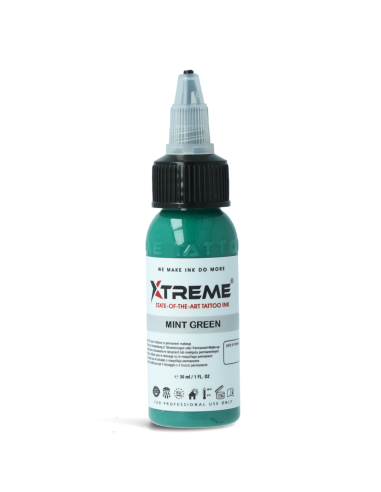 Xtreme Ink - Mint Green - 30ml - Mélange pour tatouage Stérile